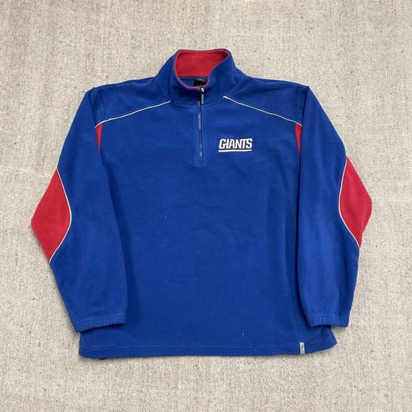 Other - vintage New york Giants sweatshirt mens large 2000 y2k NFL 1/4 zip